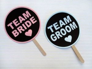 Team Bride and Team Groom