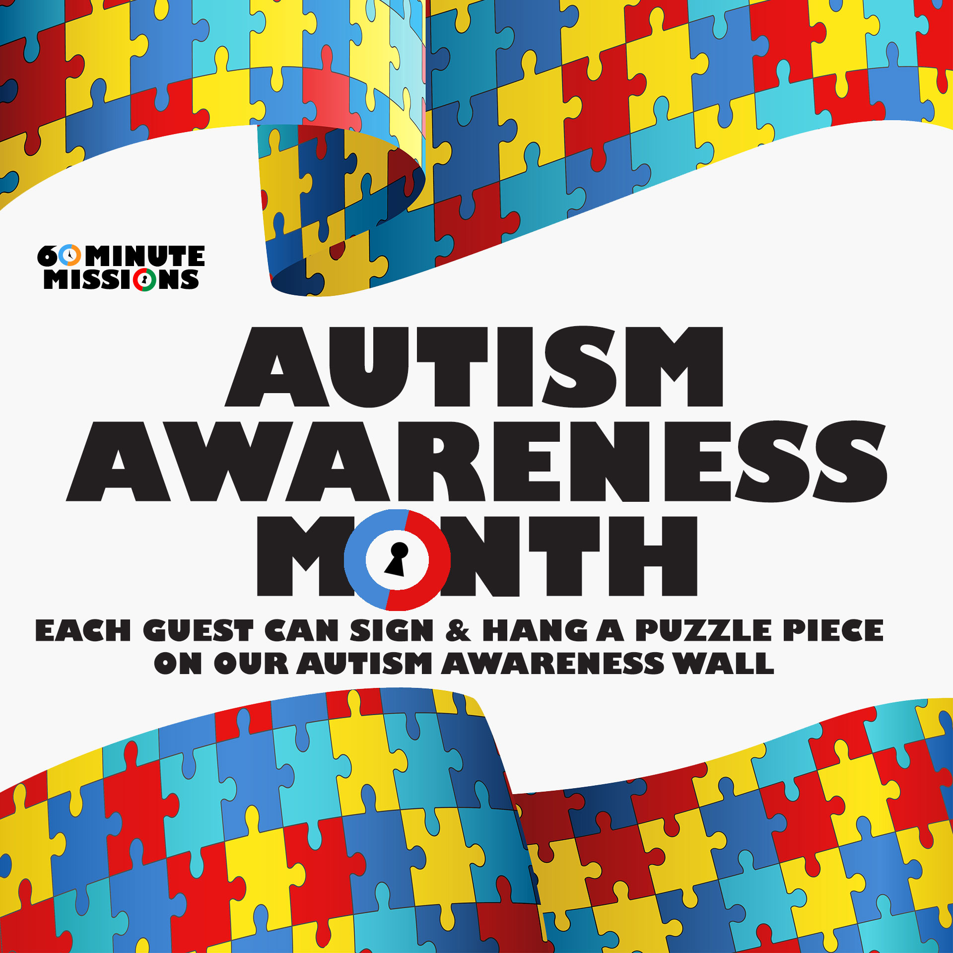 Autism Awareness Wall