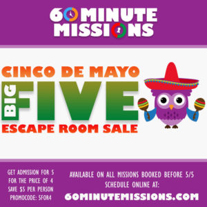 Cinco De Mayo Escape Room Sale