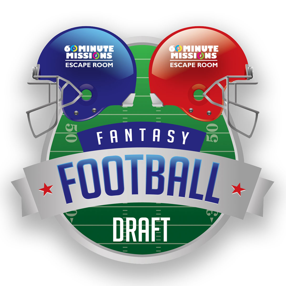 Fantasy Football League Draft Headquarters 60 Minute Missions Escape Room