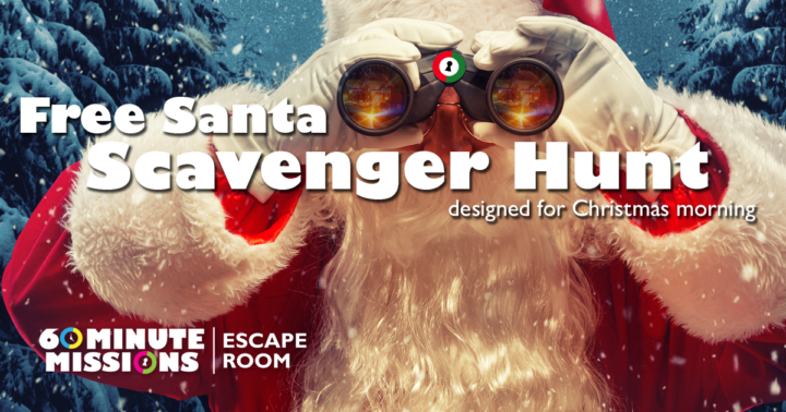 Free At-Home Santa Scavenger Hunt