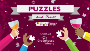 Puzzles & Pinot at Greenhouse Winery